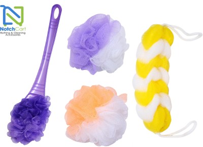 Notchcart Loofah(Pack of 4, Multicolor)