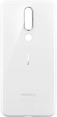 DASHSHOPPER Nokia 5.1 Plus Back Panel(White)