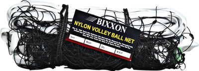 Dinetic Happy Volleyball Net 10 Mesh and 4 Side Tape 5 mm Dory Volleyball Net(Black, White)
