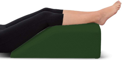 PUMPUM Leg Pillow Foam Solid Orthopaedic Pillow Pack of 1(Light Blue)