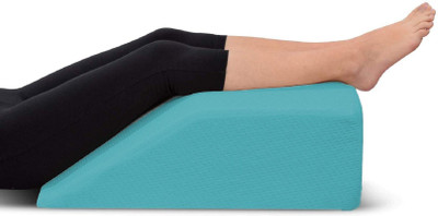 PUMPUM Leg Pillow Foam Solid Orthopaedic Pillow Pack of 1(Black)