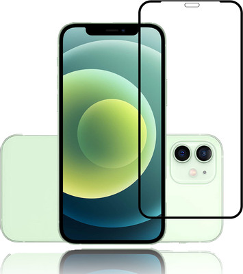 MobileBukket Edge To Edge Tempered Glass for Apple iPhone 12(Pack of 1)
