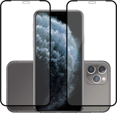 MobileBukket Edge To Edge Tempered Glass for Apple iPhone 11 Pro(Pack of 2)