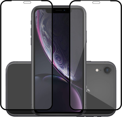 MobileBukket Edge To Edge Tempered Glass for Apple iPhone XR(Pack of 2)