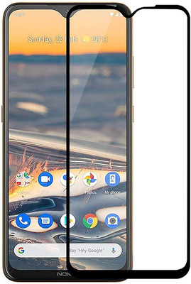 BRENZZ Edge To Edge Tempered Glass for Nokia 5.3(Pack of 1)