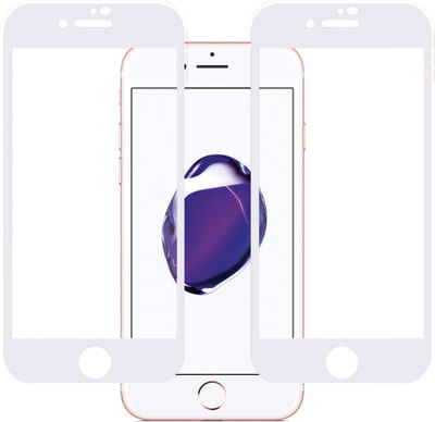 MobileBukket Edge To Edge Tempered Glass for Apple iPhone 7(Pack of 2)