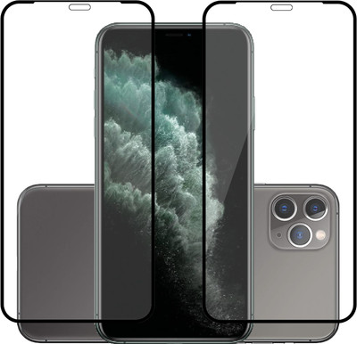 MobileBukket Edge To Edge Tempered Glass for Apple iPhone 11 Pro Max(Pack of 2)