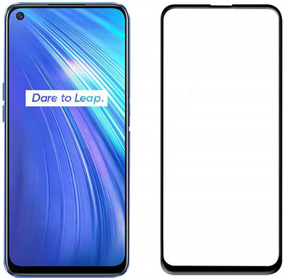 AKSHUD Edge To Edge Tempered Glass for Realme C17(Pack of 1)