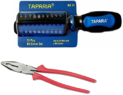 TAPARIA bs31/1621-8 Combination Screwdriver Set(Pack of 2)