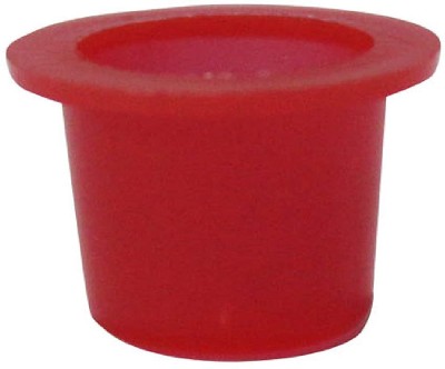 Mumbai Tattoo Small Ink Cups Red 100 Pieces Permanent Tattoo Kit