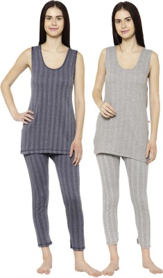 VIMAL JONNEY Super Warm Women Top - Pyjama Set Thermal