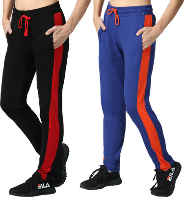 MYO Striped Women Multicolor Track Pants