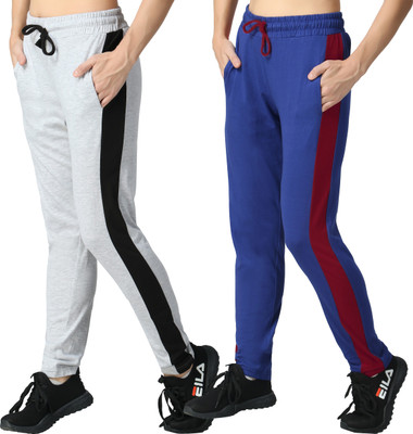 MYO Striped Women Multicolor Track Pants