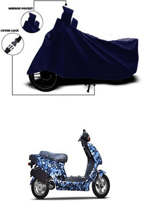 Billseye Two Wheeler Cover for Hero(Blue)