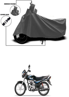 Billseye Two Wheeler Cover for Bajaj(CT100, Grey)