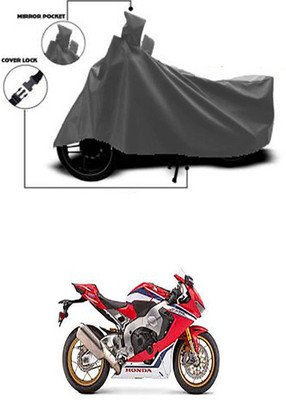 Coverit Two Wheeler Cover for Honda(CBR 1000RR, Grey)
