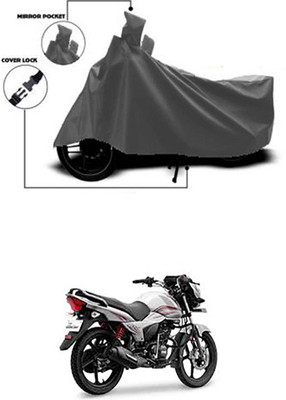 Billseye Two Wheeler Cover for TVS(Victor New, Grey)