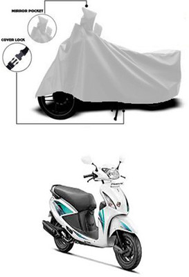 Billseye Two Wheeler Cover for Hero(Pleasure, Silver)