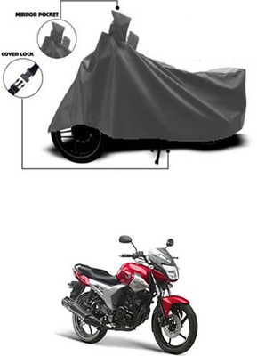 Coverit Two Wheeler Cover for Yamaha(SZ X, Grey)