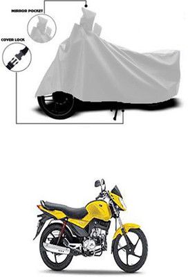Billseye Two Wheeler Cover for Mahindra(Stallio, Silver)