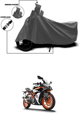 Billseye Two Wheeler Cover for Kawasaki(RC 390, Grey)