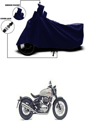 Billseye Two Wheeler Cover for Royal Enfield(Blue)