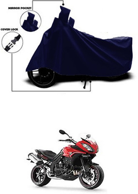Coverit Two Wheeler Cover for Triumph(Blue)