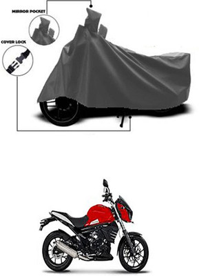 Billseye Two Wheeler Cover for Mahindra(Grey)