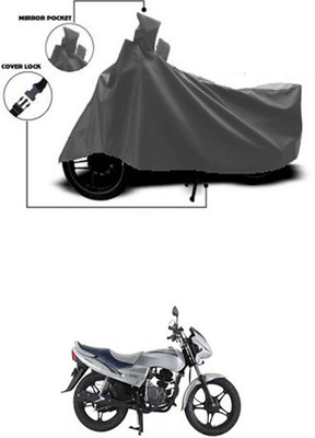 Coverit Two Wheeler Cover for LML(Freedom, Grey)