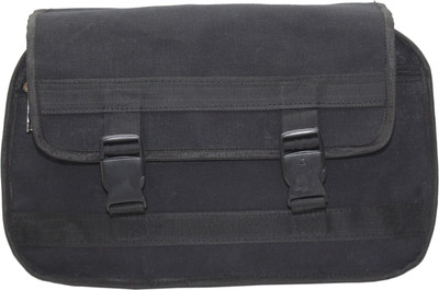 Goodluck Saddle Bag Black Fabric Motorbike Saddlebag
