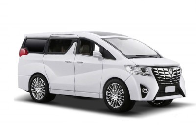 Galactic 1:24 Scale Die Cast Toyota Alphard IInd Generation Pull Back SUV with Sliding Doors & Blinking Lights (Best for Gift) (May Be Available Color Send)(Multicolor, Pack of: 1)