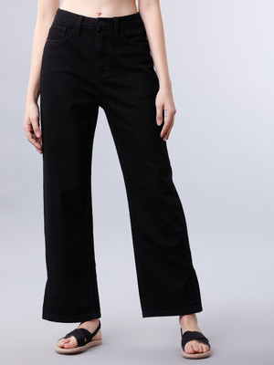 Tokyo Talkies Flared Women Black Jeans