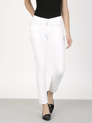 Perfect Outlet Skinny Women White Jeans