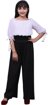 ORIEX Solid Girls Jumpsuit