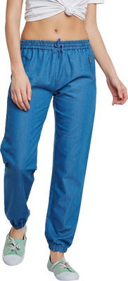 Avyanna Regular Fit Women Blue Trousers