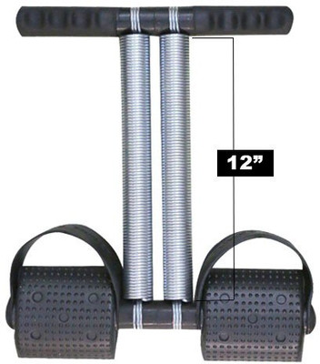 INSTAFIT Double spring tummy trimmer Ab Exerciser 1212 Ab Exerciser(Silver)