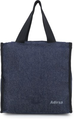 ADIRSA LB3005 BLACK Lunch/Tiffin/Storage Bag Leakproof Hot/Cold for Men Women Unisex Waterproof Lunch Bag(Blue, 5 L)