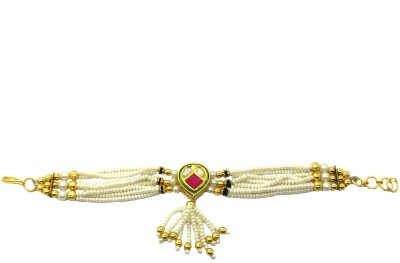 Om jewels Alloy Pearl Gold-plated Bracelet