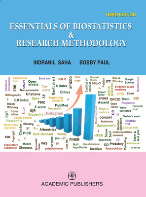ESSENTIALS OF BIOSTATISTICS & RESEARCH METHODOLOGY(Paperback, INDRANIL SAHA, BOBBY PAUL)