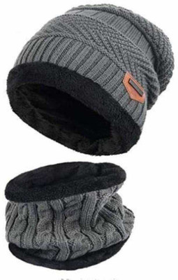 NECKTECH Beanie Cap(Pack of 2)
