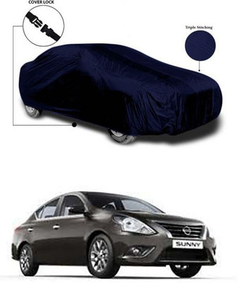 Billseye Car Cover For Nissan Sunny (Without Mirror Pockets)(Blue)