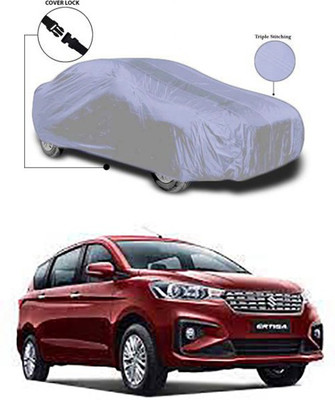 Coverit Car Cover For Maruti Suzuki Ertiga (Without Mirror Pockets)(Silver)