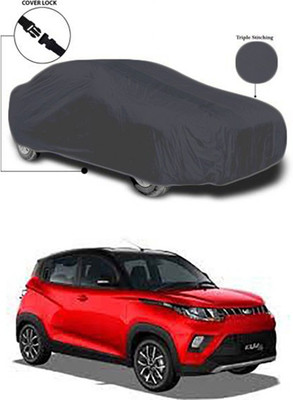 Coverit Car Cover For Mahindra KUV100 (Without Mirror Pockets)(Grey)