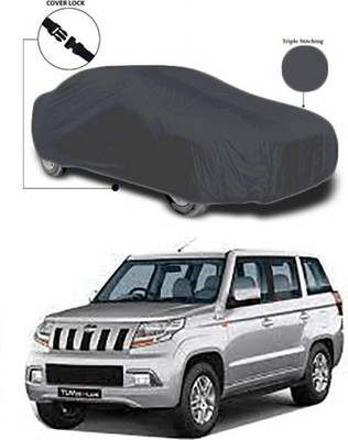 Coverit Car Cover For Mahindra TUV300 (Without Mirror Pockets)(Grey)