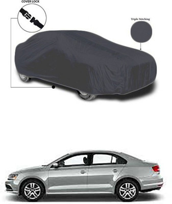 Coverit Car Cover For Volkswagen Jetta (Without Mirror Pockets)(Grey)