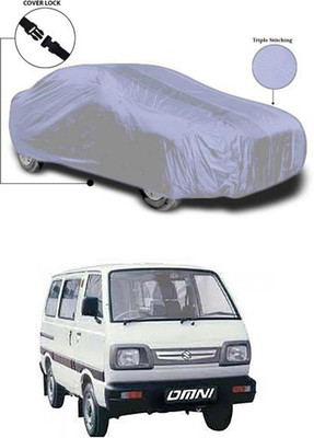 Coverit Car Cover For Maruti Suzuki Omni (Without Mirror Pockets)(Silver)