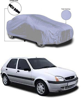 Coverit Car Cover For Ford Fiesta Old (Without Mirror Pockets)(Silver)