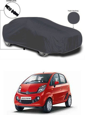 Coverit Car Cover For Tata Nano Genx (Without Mirror Pockets)(Grey)