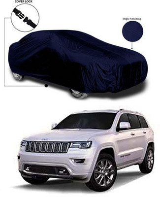 Coverit Car Cover For Mahindra Jeep (Without Mirror Pockets)(Blue)