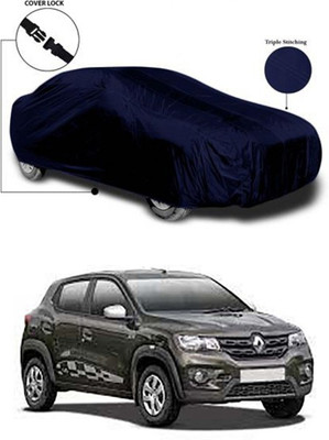 Coverit Car Cover For Renault Kwid (Without Mirror Pockets)(Blue)